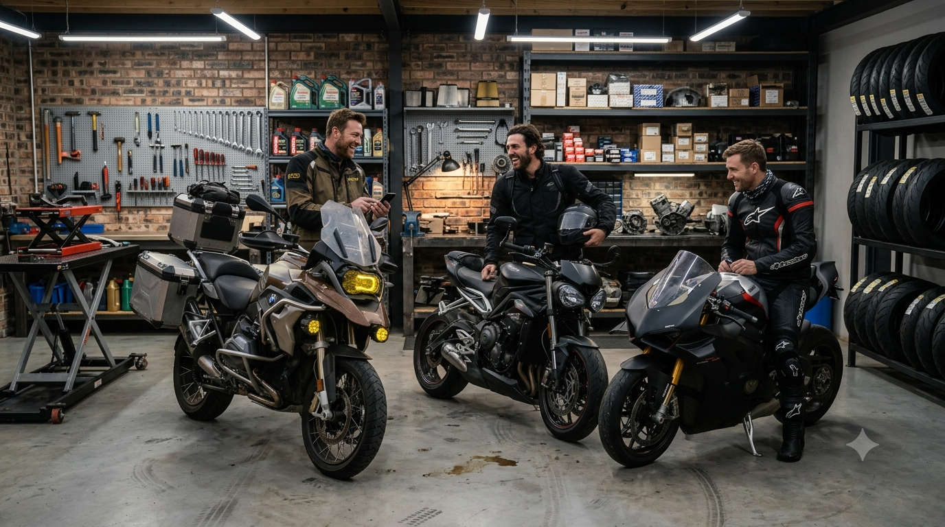 Equipo Rally's Motos